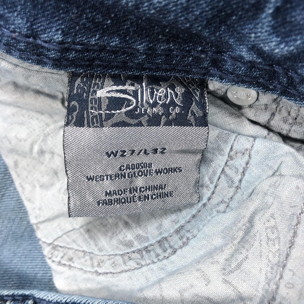 Silver Jeans Co Suki Surplus Bootcut Jeans Womens 27x32 Medium Wash Stretch - Picture 7 of 16